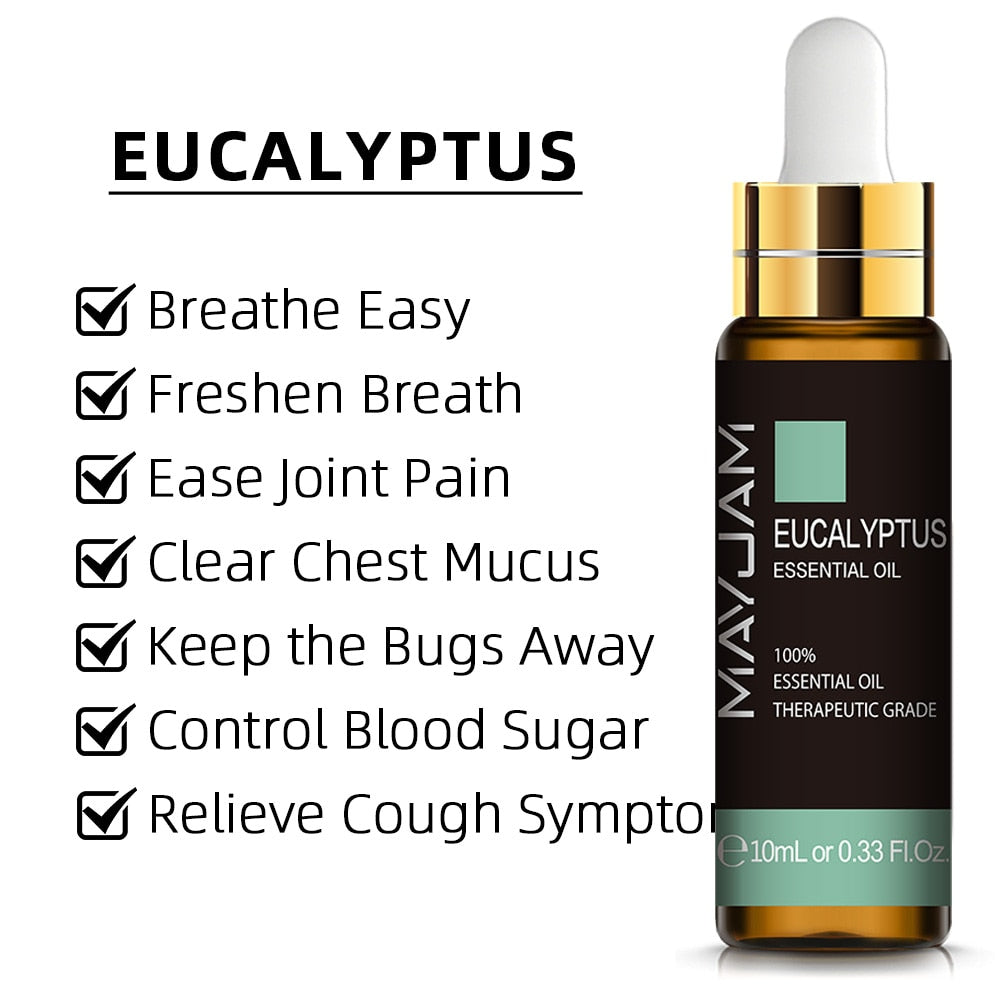 10ml Natural Plant Essential Oil for Humidifiers/ Diffusers