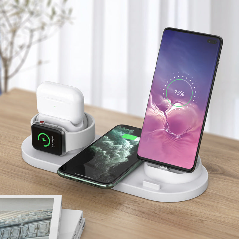 SHOW WISH 4th Generation 6-in-1 Mobile Phone Wireless Charger