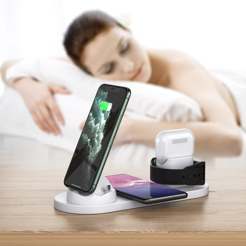 SHOW WISH 4th Generation 6-in-1 Mobile Phone Wireless Charger