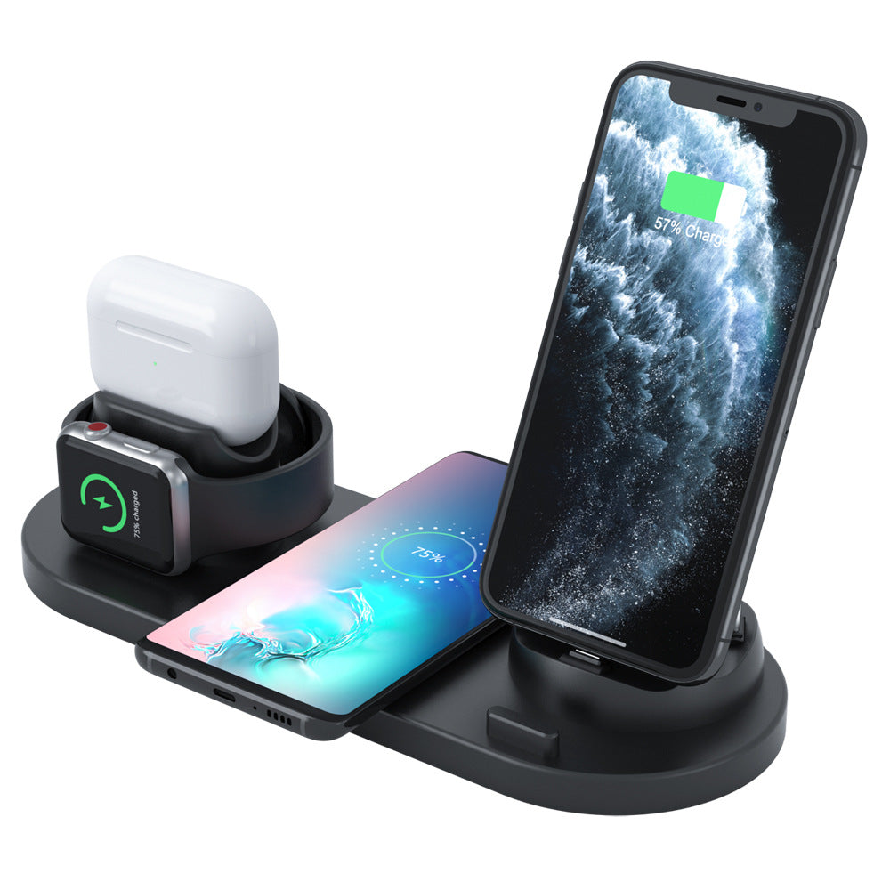SHOW WISH 4th Generation 6-in-1 Mobile Phone Wireless Charger