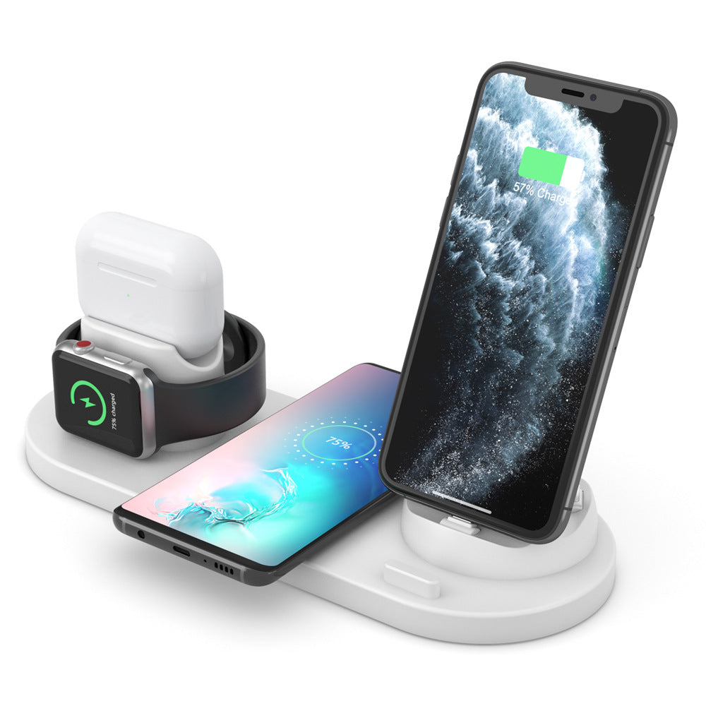 SHOW WISH 4th Generation 6-in-1 Mobile Phone Wireless Charger