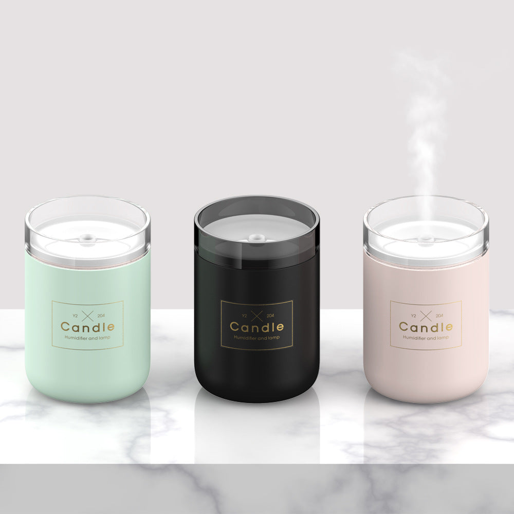 Mini Candle-Shaped Air Humidifier