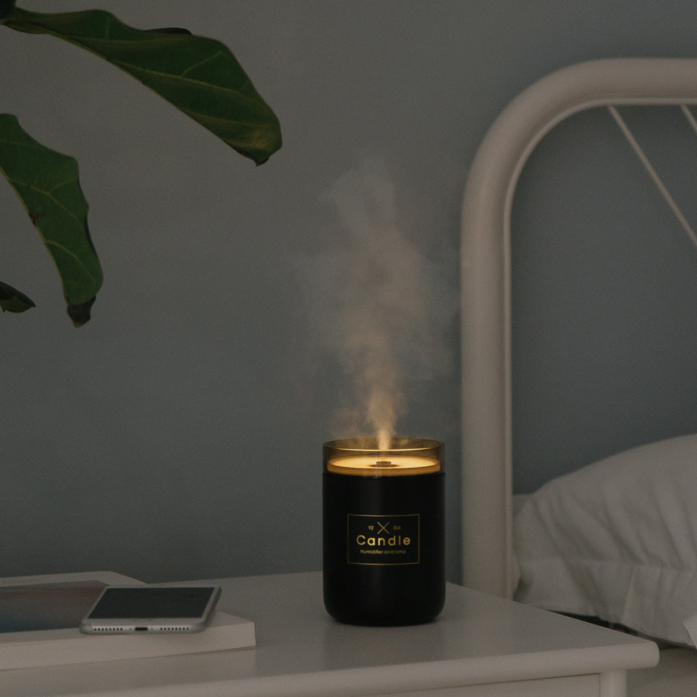 Mini Candle-Shaped Air Humidifier