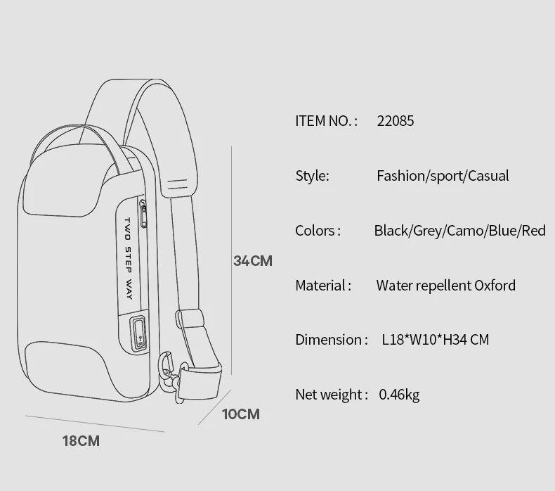 Anti-Theft Stylish Bag