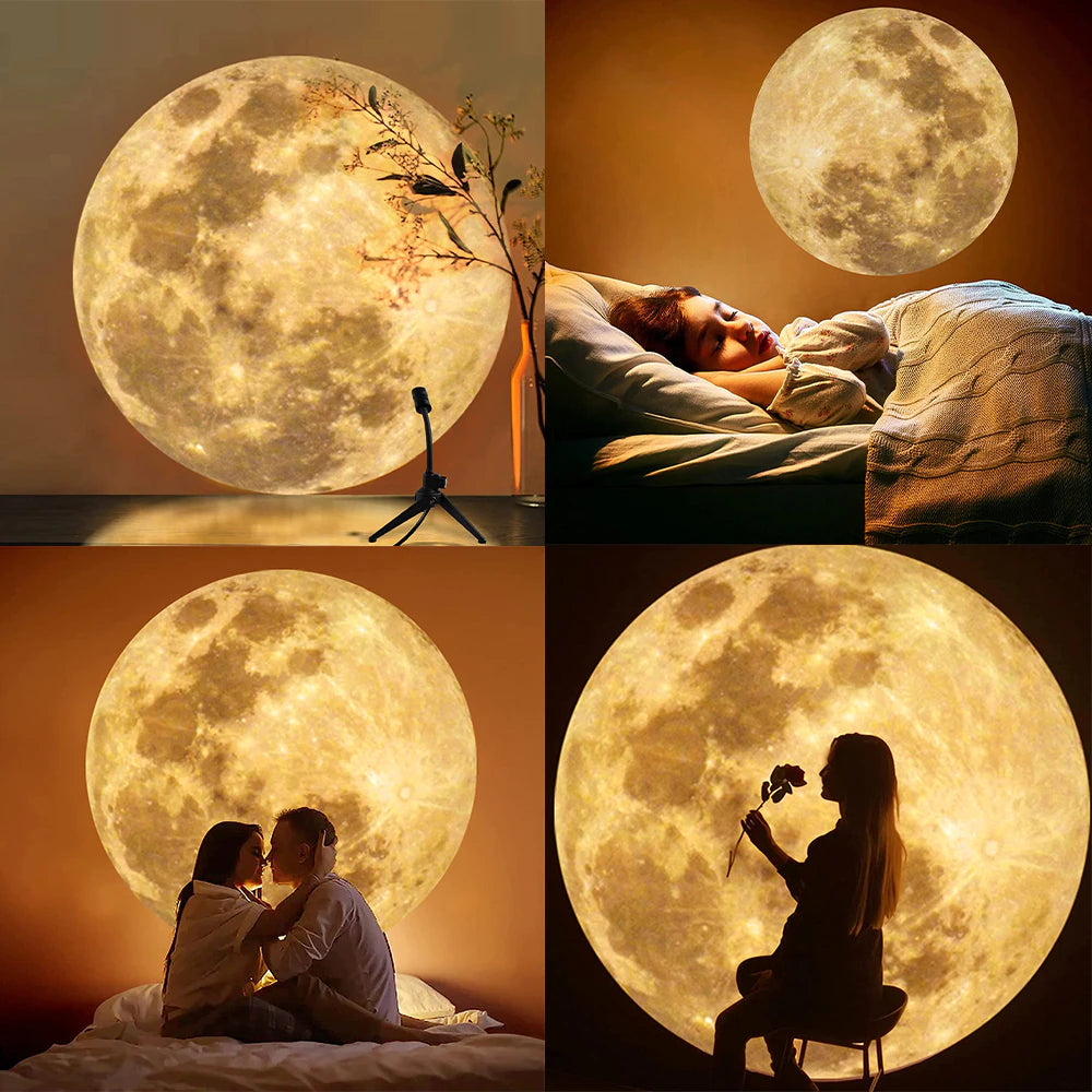 Earth Moon Projection Light
