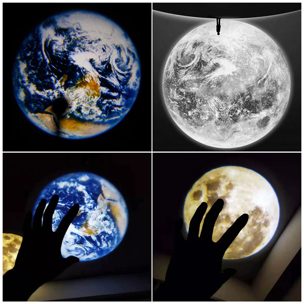 Earth Moon Projection Light