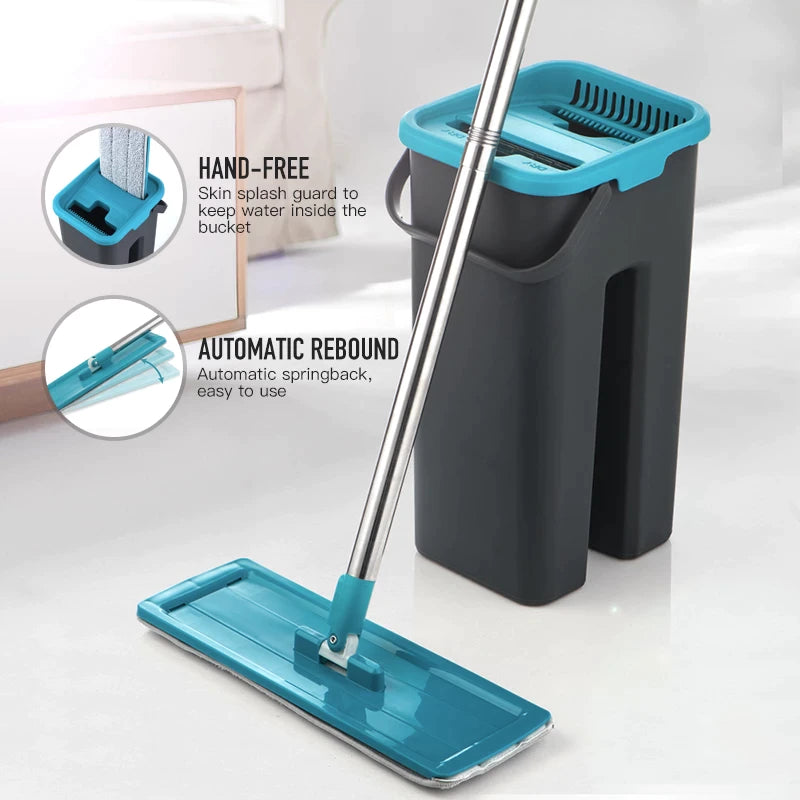 Squeeze Mop and Bucket Set