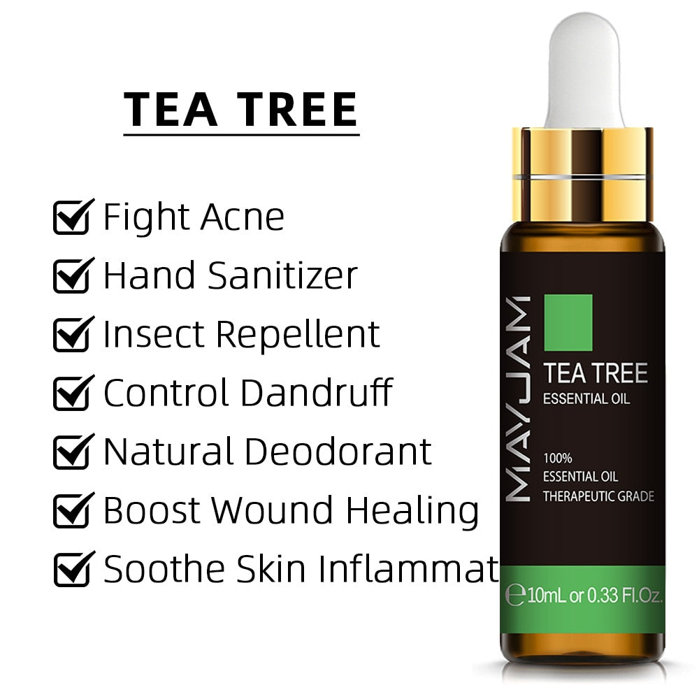 10ml Natural Plant Essential Oil for Humidifiers/ Diffusers