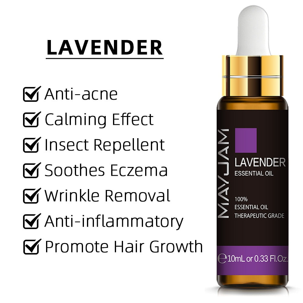 10ml Natural Plant Essential Oil for Humidifiers/ Diffusers