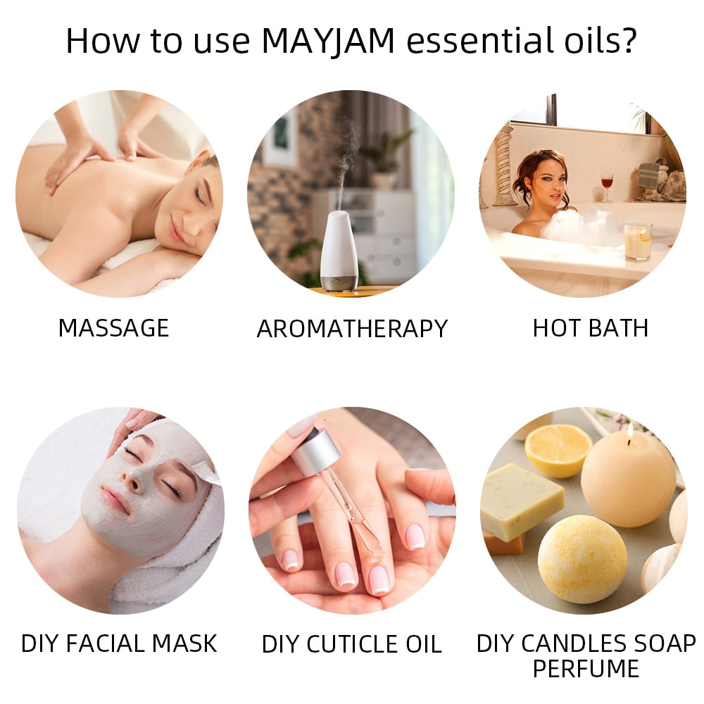 10ml Natural Plant Essential Oil for Humidifiers/ Diffusers