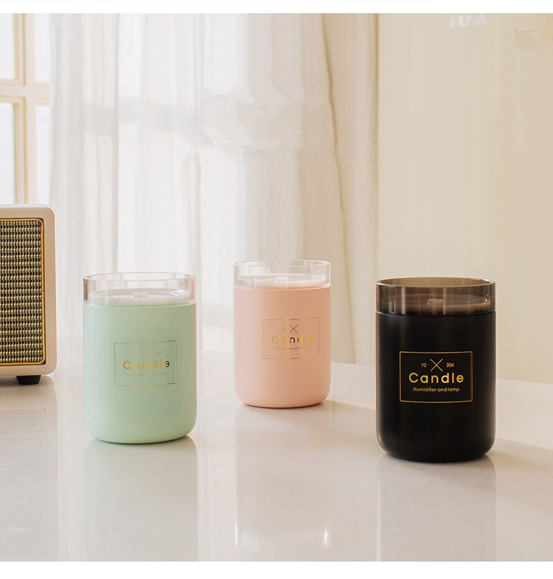 Mini Candle-Shaped Air Humidifier