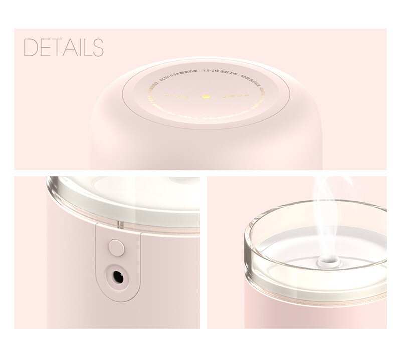 Mini Candle-Shaped Air Humidifier