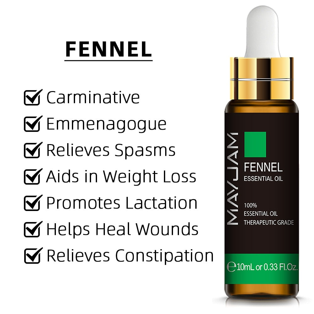 10ml Natural Plant Essential Oil for Humidifiers/ Diffusers