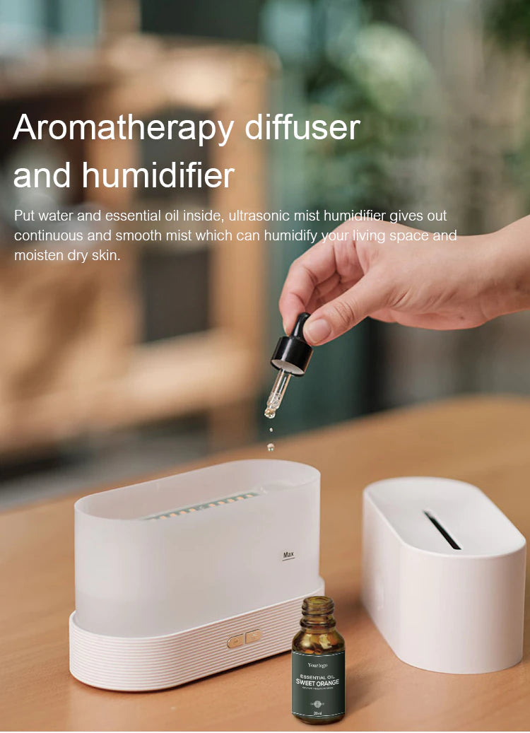5-Minute Fall Asleep Bedroom Air Humidifier & Aroma Diffuser