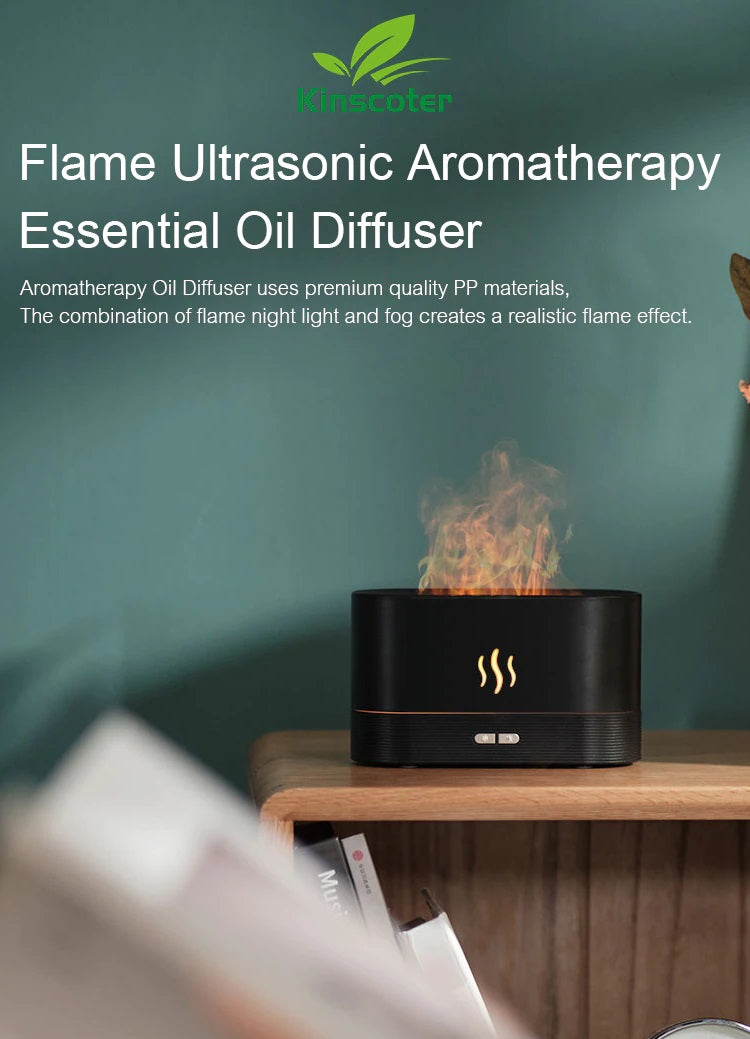 5-Minute Fall Asleep Bedroom Air Humidifier & Aroma Diffuser