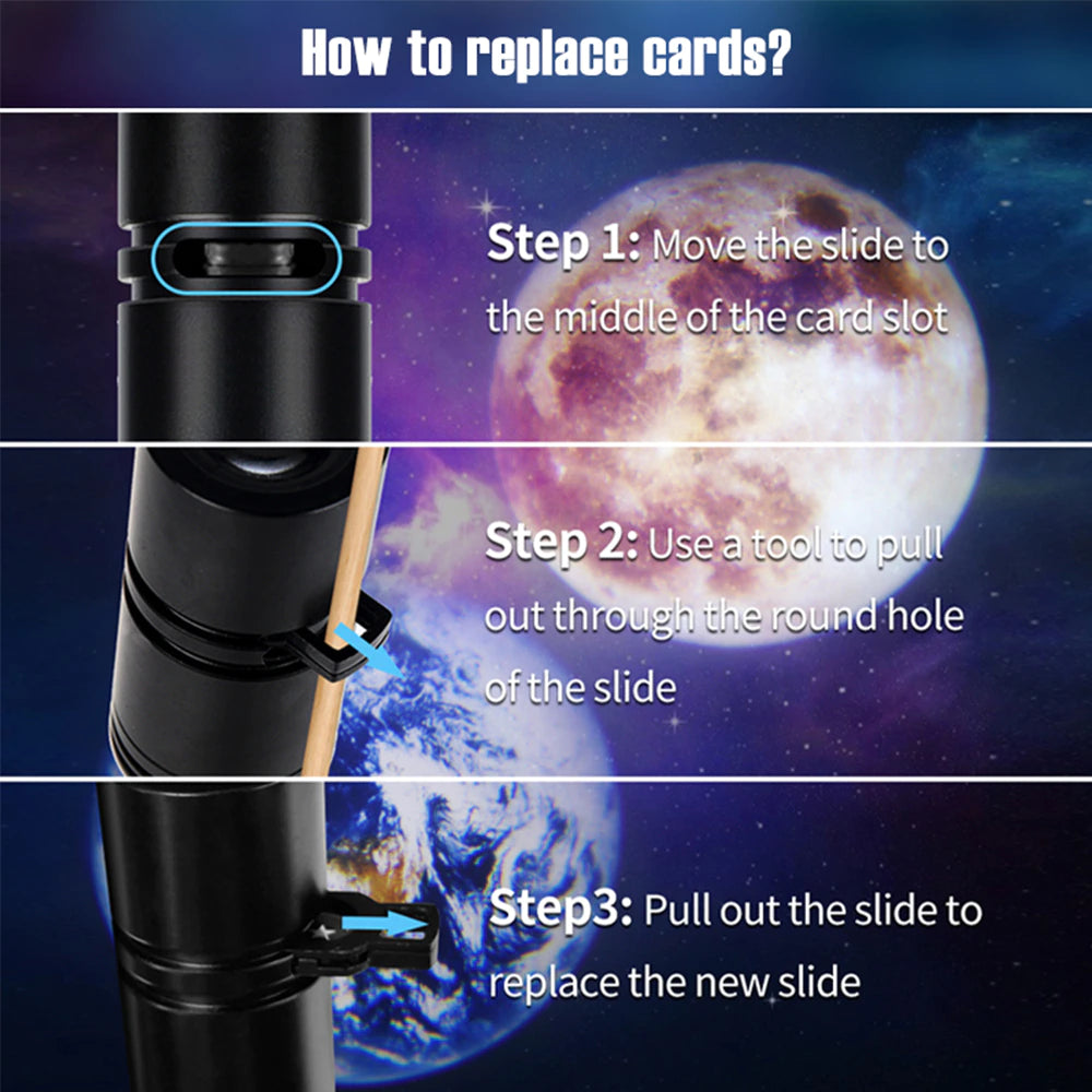 Earth Moon Projection Light