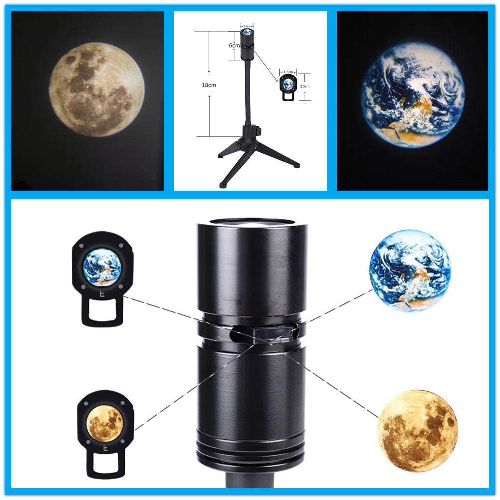 Earth Moon Projection Light